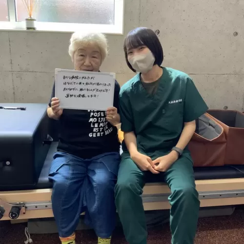 O・Kさん 腰、股関節の痛み、怪我予防 80代女性のサムネイル