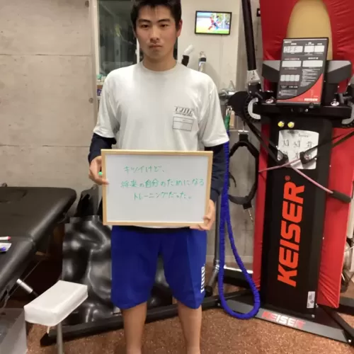 キツイけど将来の自分のためになるトレーニングだったのサムネイル